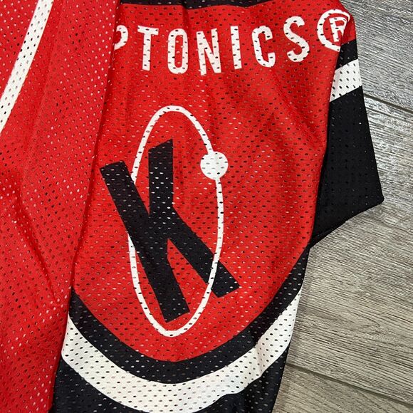 RARE! Vintage 90s OT Sports Kryptonics AOP Hockey Jersey Made In USA Men's Large - Picture 3 of 8